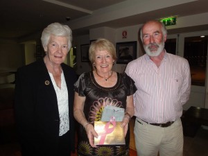 Anne Lyons - a great score of 34 points...