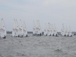 A Laser Radial Fleet Start