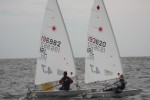 Sarah Cooney (196982) holding her position rounding the windward mark
