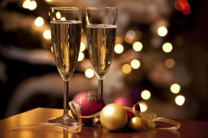 Christmas-champagne