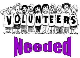 Volunteers-needed